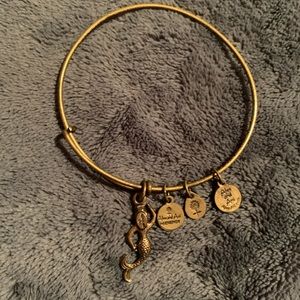 Alex and Ani Mermaid Bracelet Gold